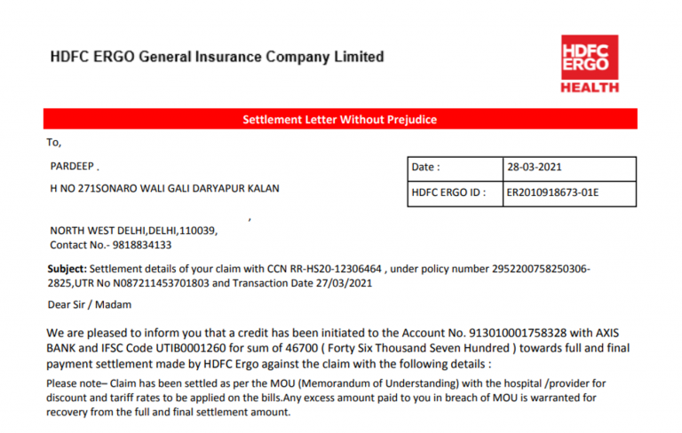 REIMBURSMENT CLAIM DONE